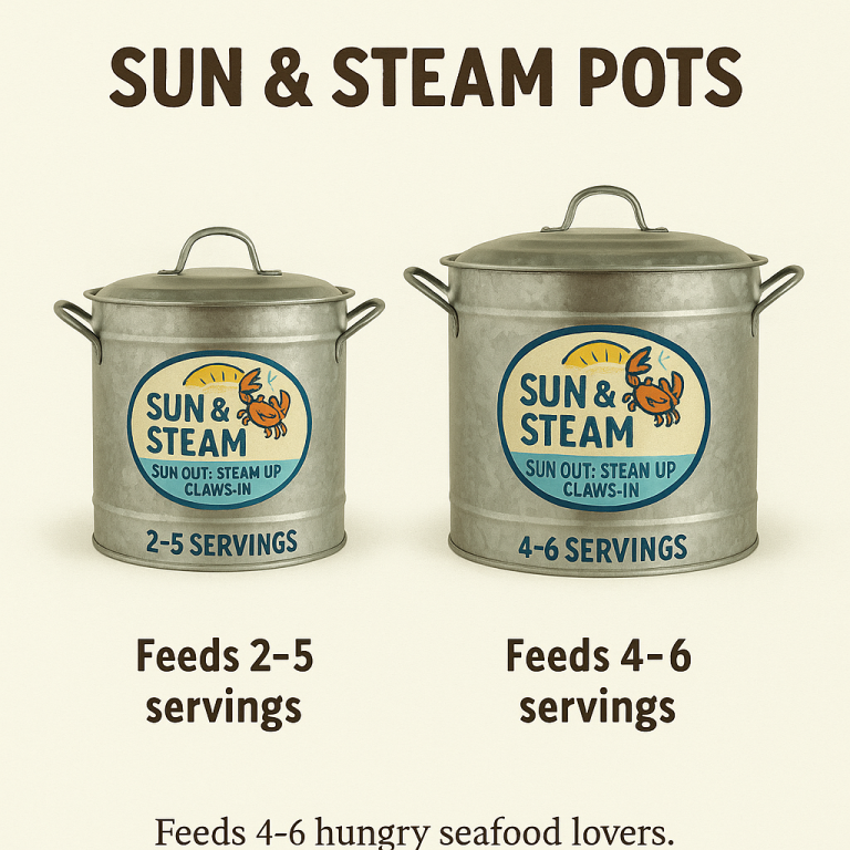 BUILD YOUR STEAMER POTS
